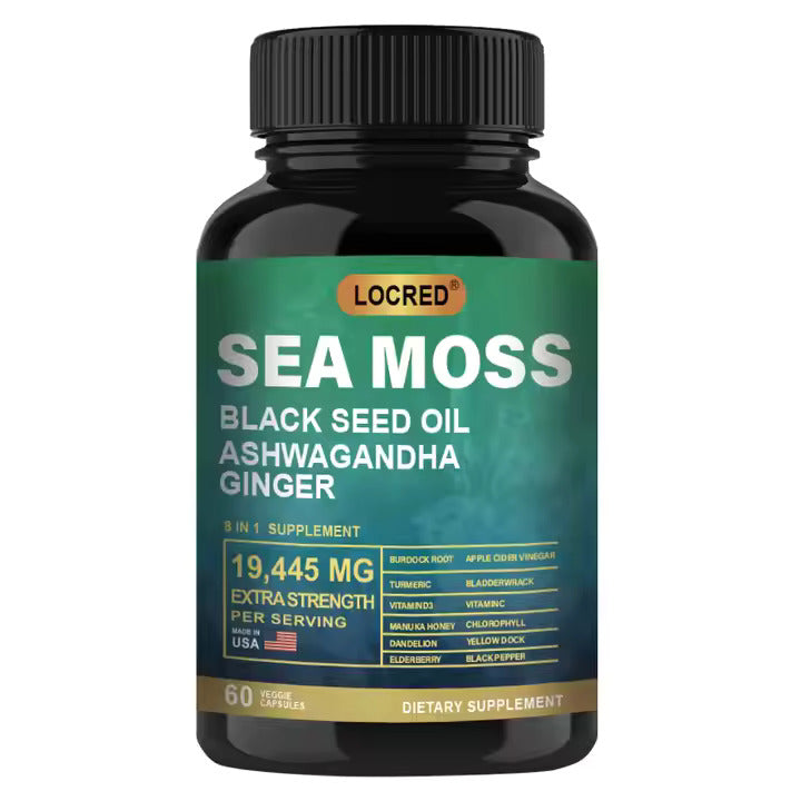 Sea Moss Ashwagandha Supplements